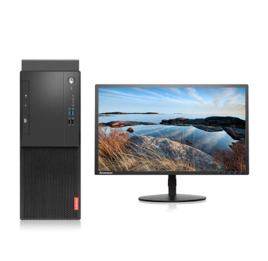 联想/LENOVO 启天M54C-A018+ThinkVision TE22-14（21.45英寸）台式计算机