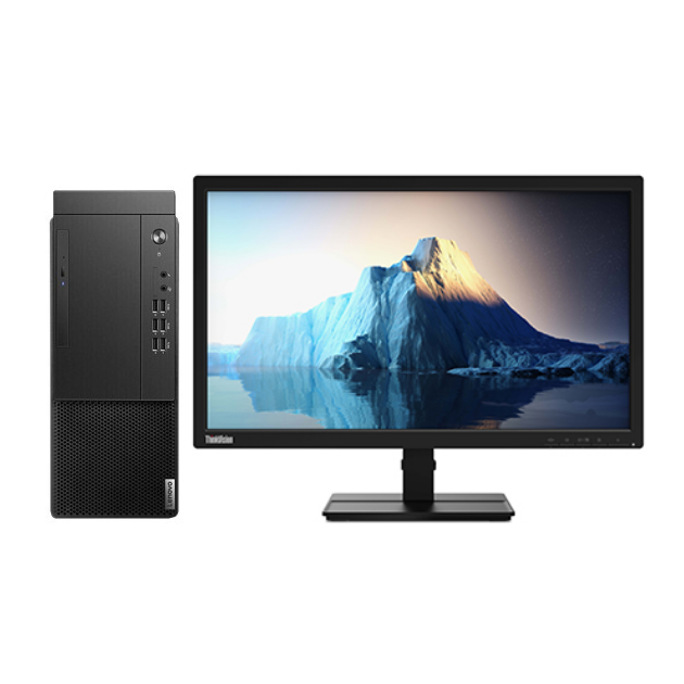 联想/LENOVO 启天M43H-B012+ThinkVision TE22-11（21.5英寸） 台式计算机