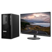 联想/LENOVO ThinkStation K-C2+ThinkVision T27A-30 图形工作站