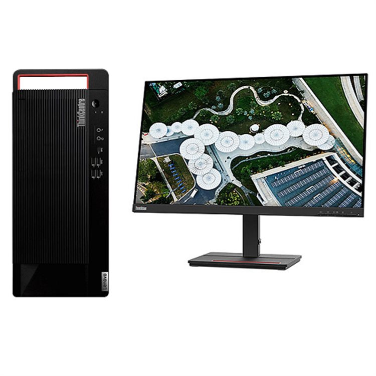 联想/LENOVO 开天M90h G1t+ThinkVision T24A-10（23.8英寸） 台式计算机