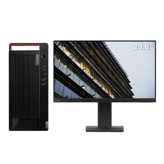 联想/LENOVO 开天M99h G1t-079+ThinkVision T24s-29(23.8英寸) 图形工作站